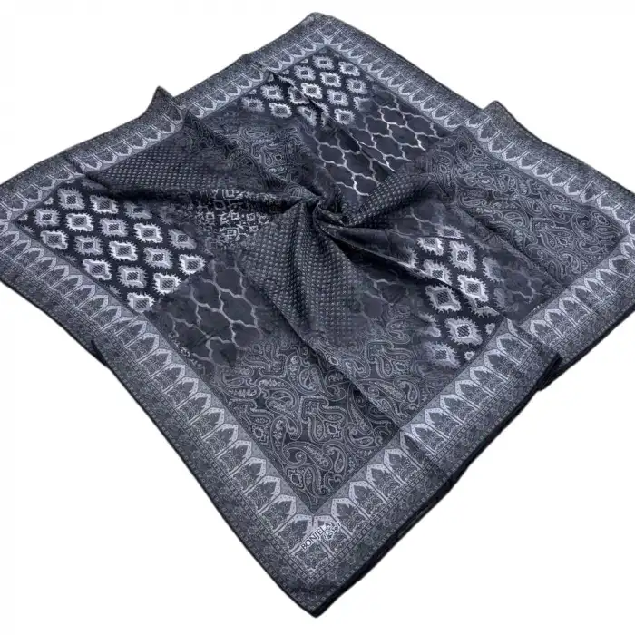 Bonjela El Dikişli Dijital Soft Eşarp-soft90-02
