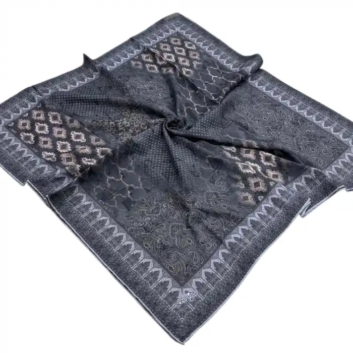 Bonjela El Dikişli Dijital Soft Eşarp-soft90-09