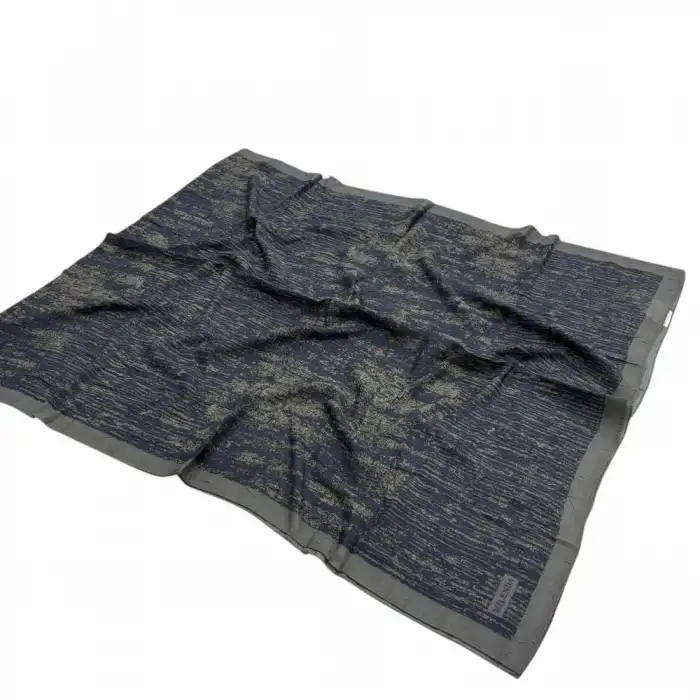 Desenli Bambu Kraş Şal -(DBK13-11)