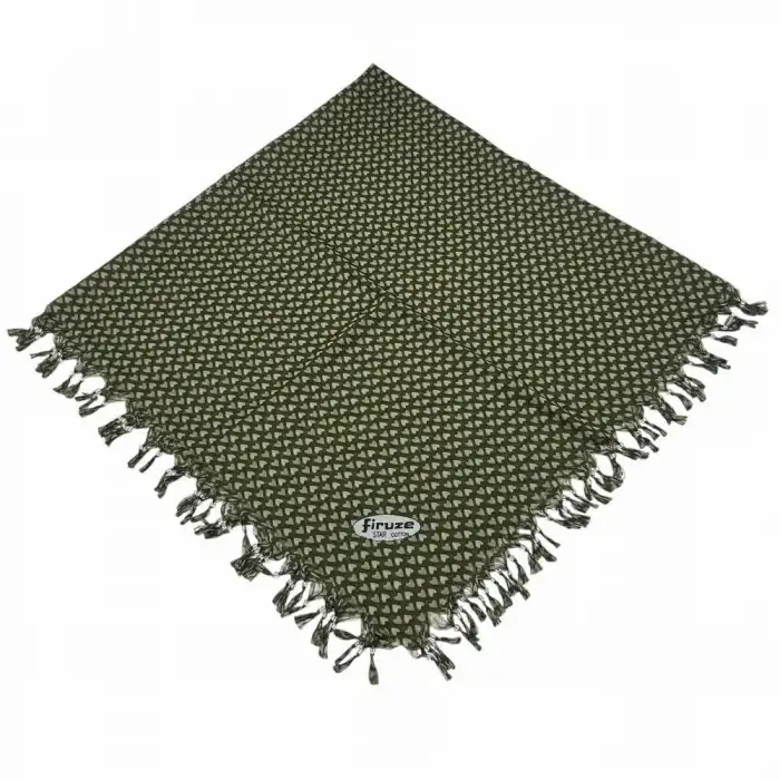 Firuze Sökme Boncuklu Koton Yazma (sm-50-15)