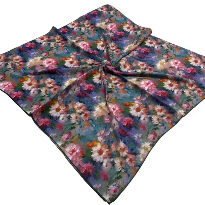 Bonjela El Dikişli Dijital Soft Eşarp-soft113-02