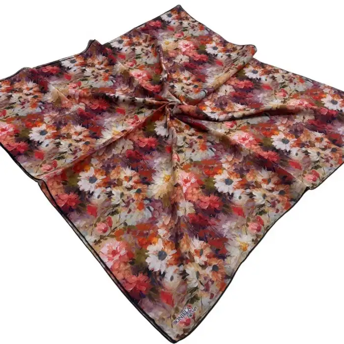 Bonjela El Dikişli Dijital Soft Eşarp-soft113-03
