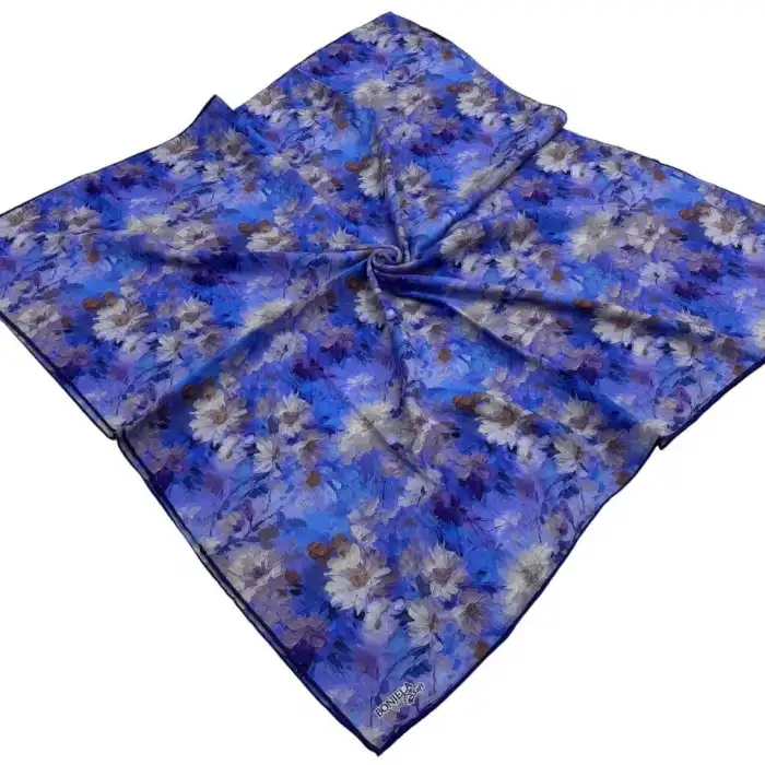Bonjela El Dikişli Dijital Soft Eşarp-soft113-05