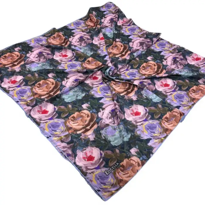 Locella Soft Pamuk Eşarp-Vual soft (111-08)