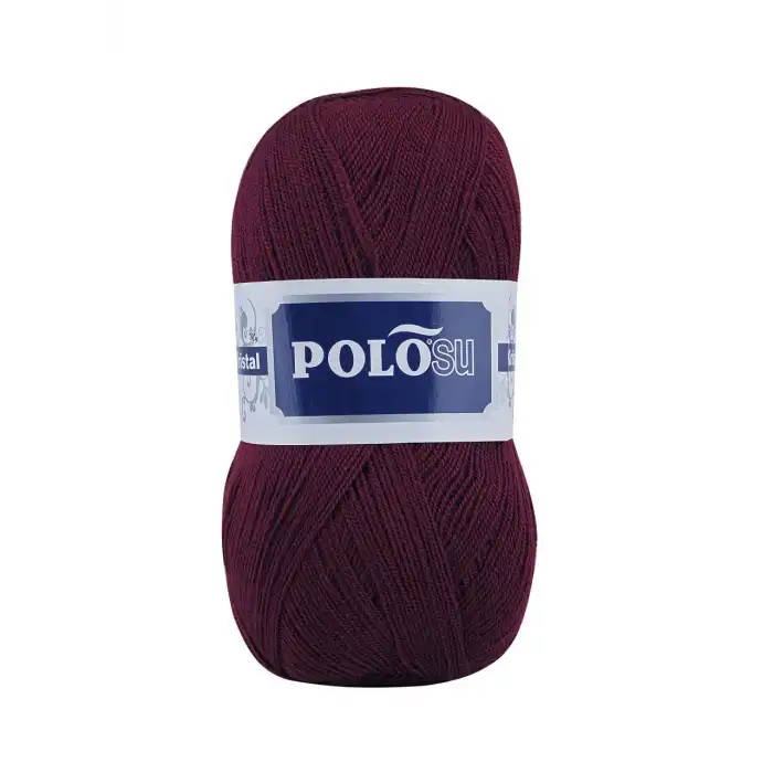 Polosu Kristal Lif İpi 5li Paket (Bordo)-Psk01-07