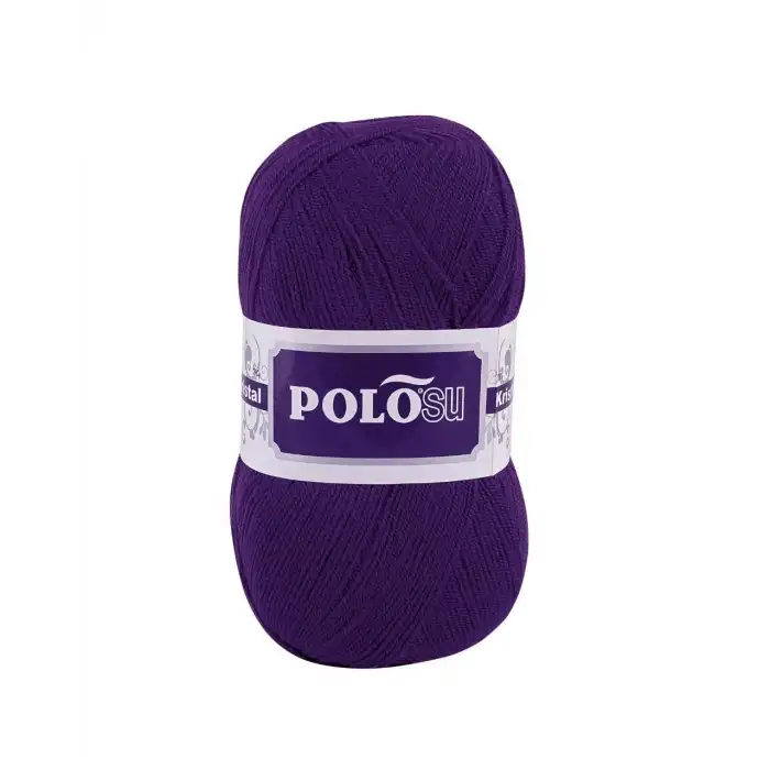Polosu Kristal Lif İpi 5li Paket (Mürdüm)-Psk01-01