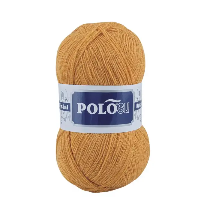 Polosu Kristal Lif İpi 5li Paket(koyu Hardal)-Psk01-22