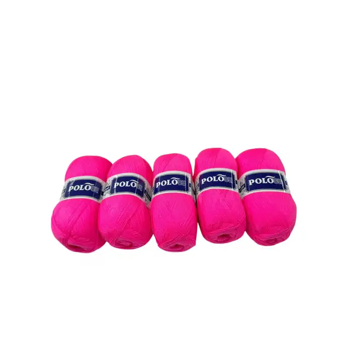 Polosu Kristal Lif İpi 5li Paket(Pembe)-Psk01-15