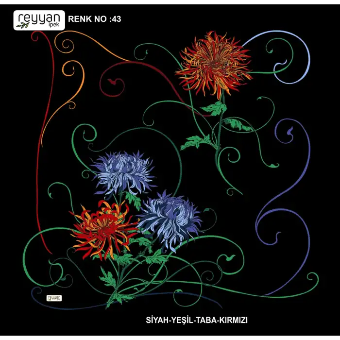 Reyyan Desenli Oyalık Yazma (ryyn-414-01)