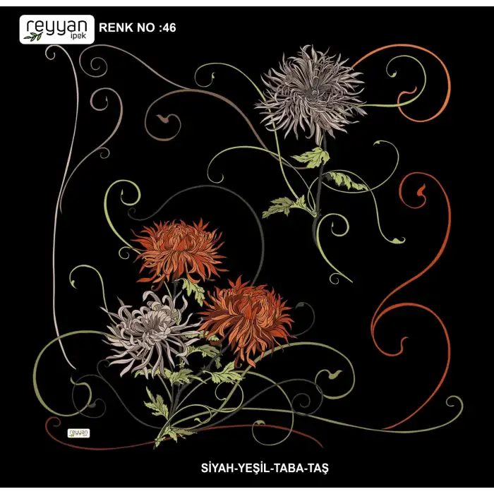 Reyyan Desenli Oyalık Yazma (ryyn-414-03)