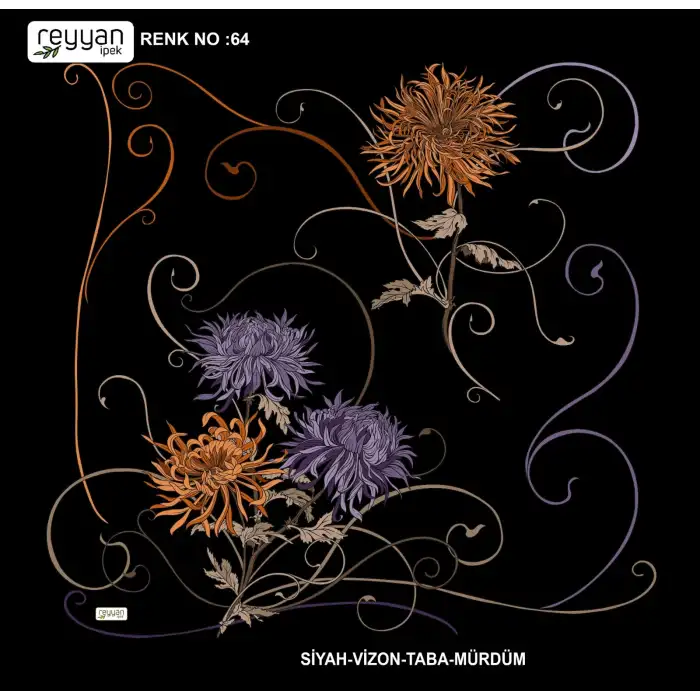 Reyyan Desenli Oyalık Yazma (ryyn-414-11)