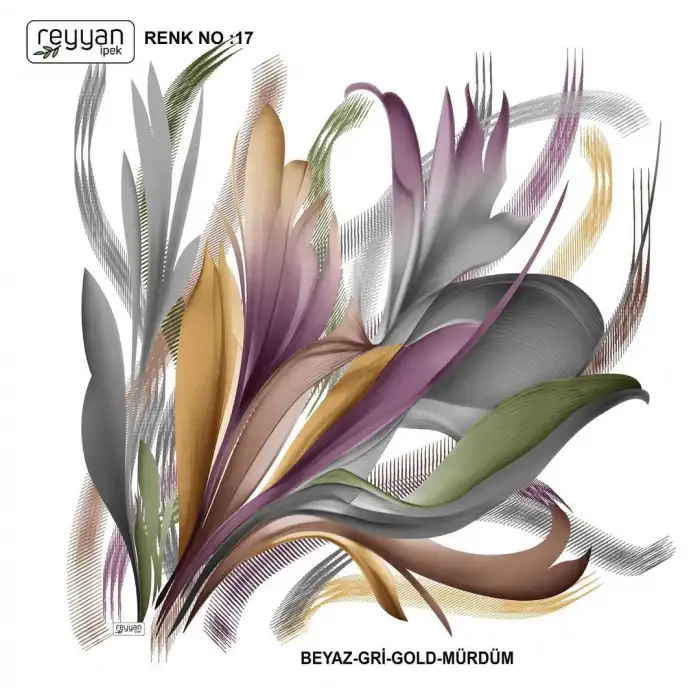 Reyyan İpek 100 cm Oyalık Yazma (ryyn-379-21)
