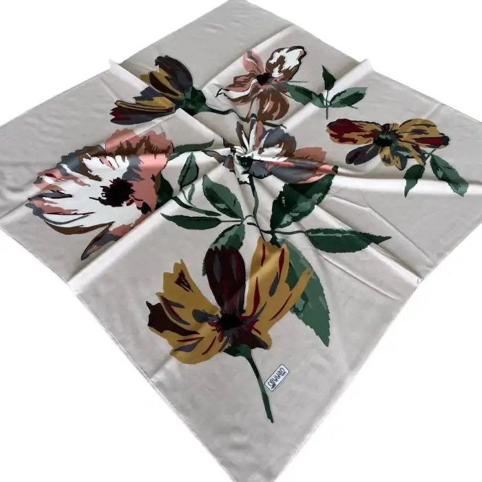 Reyyan İpek 100 cm Oyalık Yazma (ryyn-382-03)
