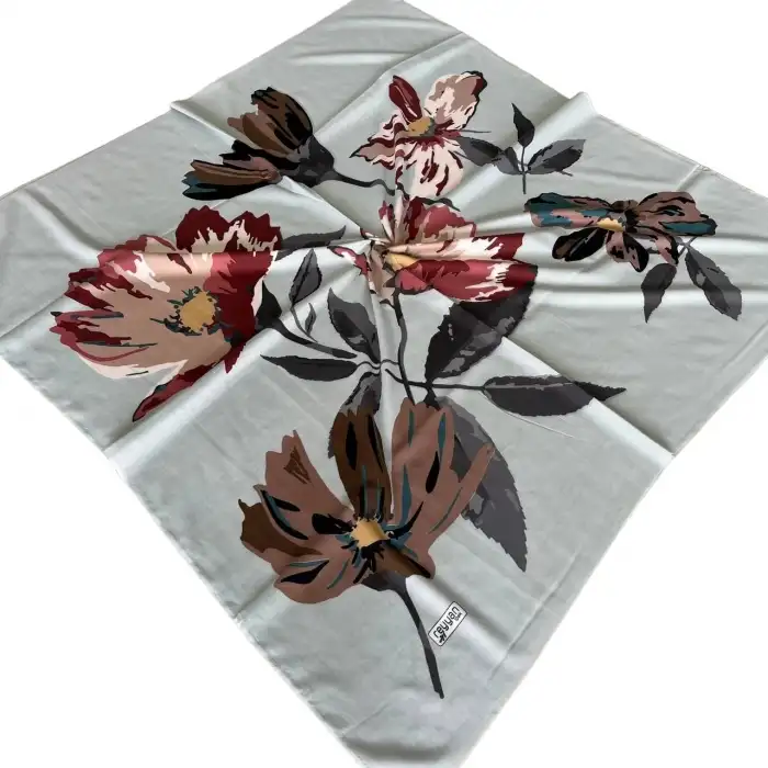 Reyyan İpek 100 cm Oyalık Yazma (ryyn-382-05)
