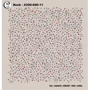 Cenk 100cm Oyalık Yazma (Cnk-690-11)