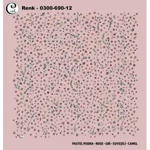 Cenk 100cm Oyalık Yazma (Cnk-690-12)