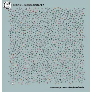 Cenk 100cm Oyalık Yazma (Cnk-690-17)