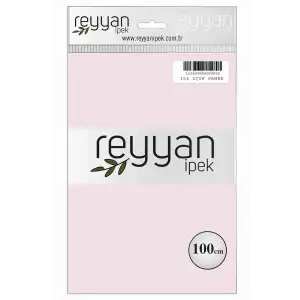 Reyyan İpek 100 Cm Düz Poşetli Yazma (Uçuk Pembe)-154