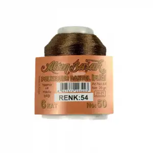 Altınbaşak 20 Gram Polyester Oya İpi (Renk:054)