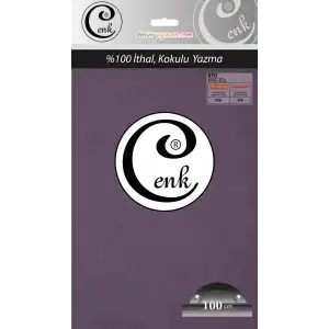 Cenk Düz 100 cm Poşetli Oyalık Yazma -(Kirli Gül)-(301-970)