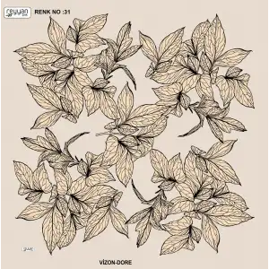 Reyyan İpek 100 cm Desenli Oyalık Yazma (ryyn-442-02)
