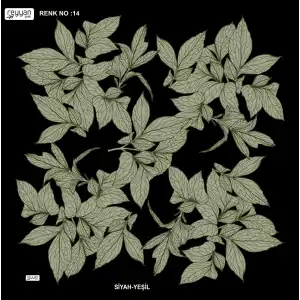 Reyyan İpek 100 cm Desenli Oyalık Yazma (ryyn-442-25)