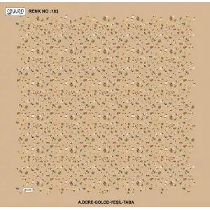 Reyyan İpek 100 cm Desenli Oyalık Yazma (ryyn-444-16)