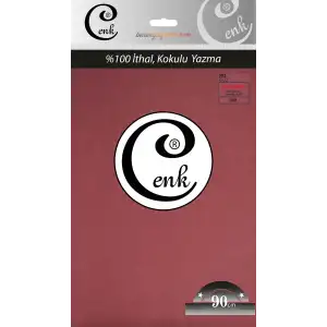 Cenk 90 Cm Düz Renk Pastel Gül Yazma (90cm-082)
