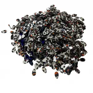 Pleksi Oya İşleme Pulu 50 gr. Gümüş Leopar (damla06-34)