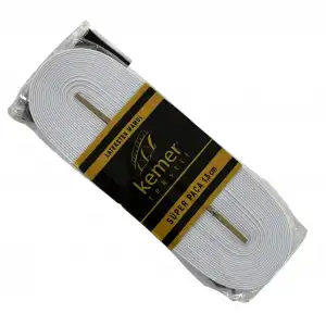 Kemer Tekstil Paça Lastiği 1,5cm 10m. Beyaz (ti01-15)