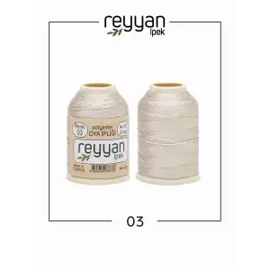 Reyyan İpek 20 gr. Polyester Oya İpi 10lu Kutu-003-1