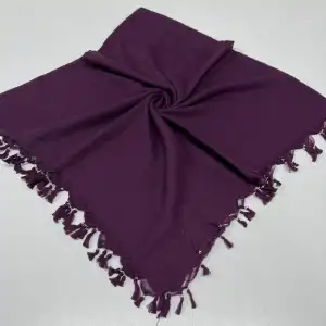 Firuze Düz Renk Sökme Boncuklu Koton Yazma (sm-48-08)