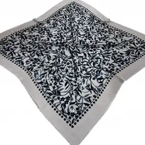 Huzurlu Flamlı Koton Eşarp (FE533-02)