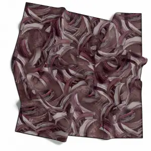 Mono Scarfs El Dikişli Dijital Soft Eşarp-soft08-02