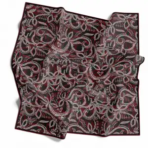 Mono Scarfs El Dikişli Dijital Soft Eşarp-soft11-11
