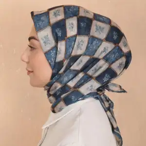 Locella El Dikişli Dijital Soft Eşarp-soft17-07