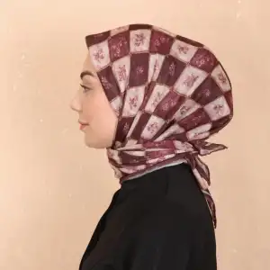 Locella El Dikişli Dijital Soft Eşarp-soft17-11