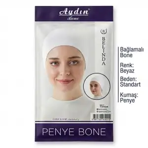 Aydın Penye İpli Beyaz Bone (PB01-02)