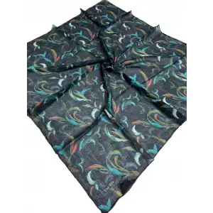 Lopres El Dikişli Soft Pamuk Eşarp-(soft52-08)