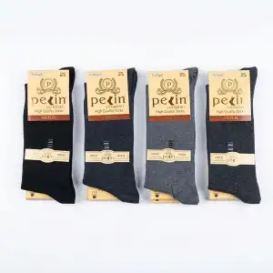 Pelin Erkek Soket Çorap 12 Adet-(EÇ01-01)
