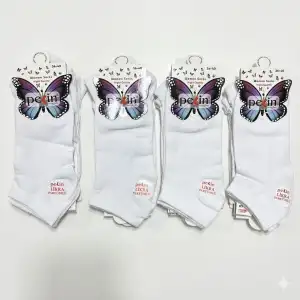 Pelin Kadın Patik Çorap (12 adet) - (KPÇ-01-10)