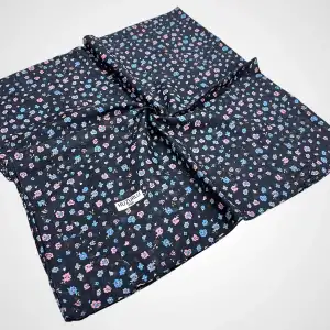 Huzurlu İpek Desenli Dikişli Yazma - (hd02-13)