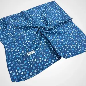 Huzurlu İpek Desenli Dikişli Yazma - (hd02-18)