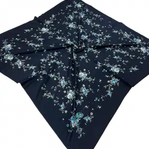 Huzurlu İpek Polyester Oyalık Yazma 100 cm - (PY01-02)