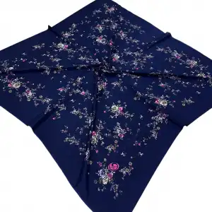 Huzurlu İpek Polyester Oyalık Yazma 100 cm - (PY01-12)