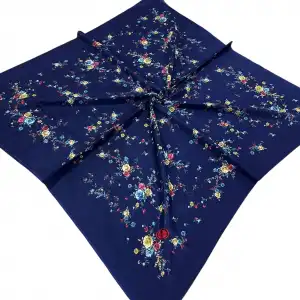 Huzurlu İpek Polyester Oyalık Yazma 100 cm - (PY01-18)