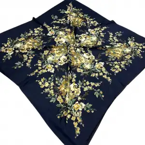 Huzurlu İpek Polyester Oyalık Yazma 100 cm - (PY02-10)