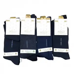 Ağıllı Erkek Dikişsiz Soket Çorap 12 Adet-(EÇ02-09)