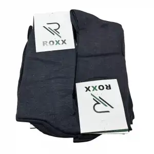 İhracat Fazlası Toptan Erkek Çorap 12’li Antrasit Paket -(IH01-09)