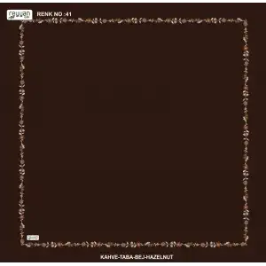 Reyyan İpek 100 cm Desenli Oyalık Yazma (ryyn-449-34)